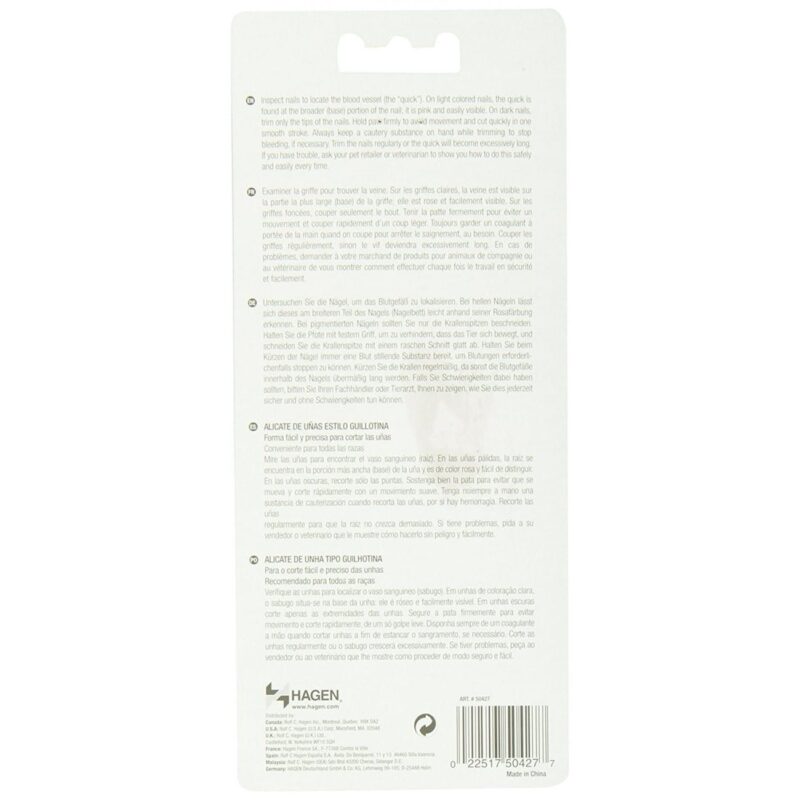 Hagen Le Salon Essentials Cat Guillotine Nail Cutter1