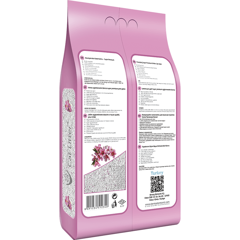 VanCat Ultraclupming Cat Litter Baby Powder3