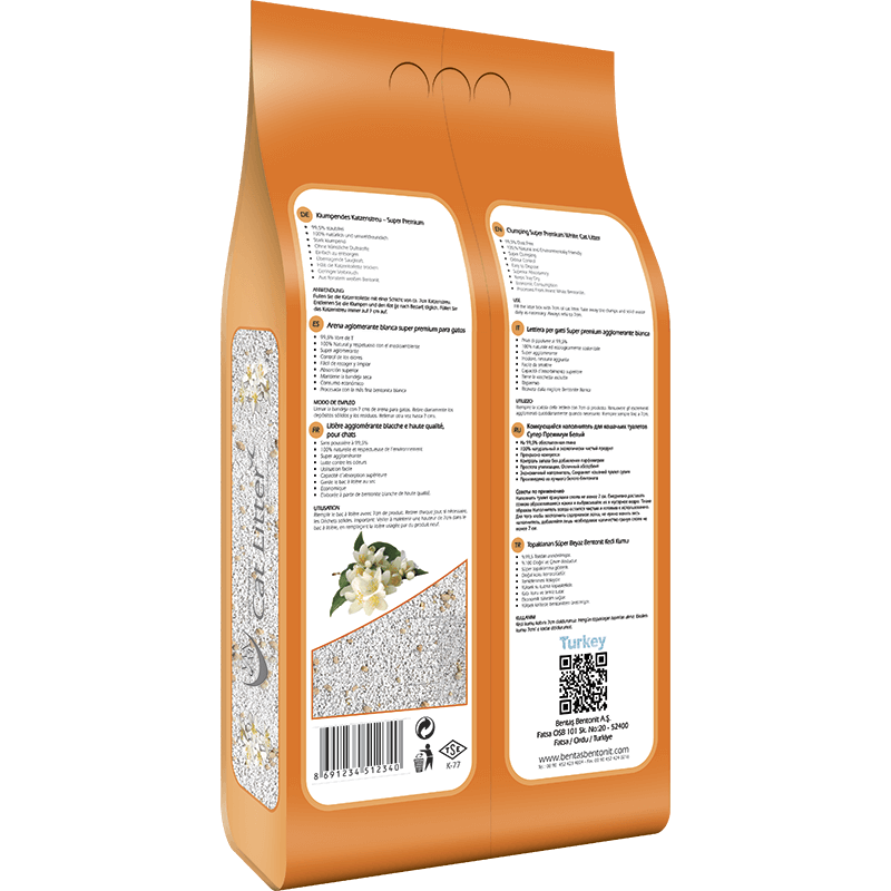 VanCat Ultraclupming Cat Litter Orange 3