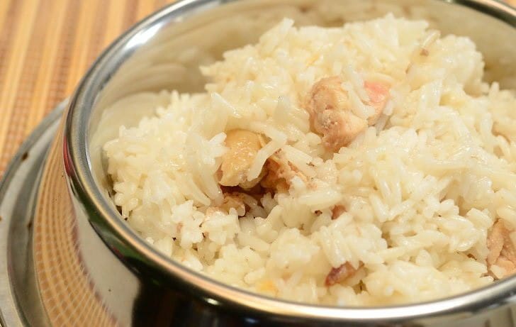 مرغ و برنج