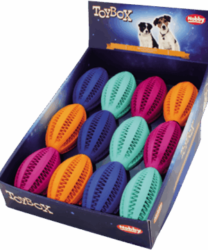 Nobby Rubber Dental Rugby Ball