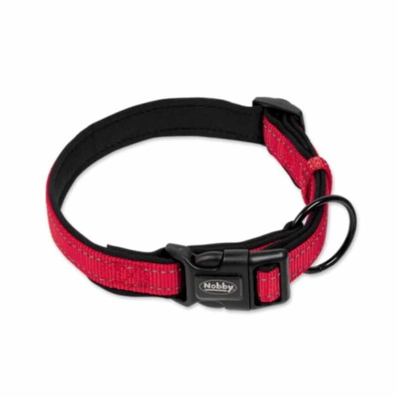 SinaVet Nobby CLASSIC REFLECT SOFT Collar red