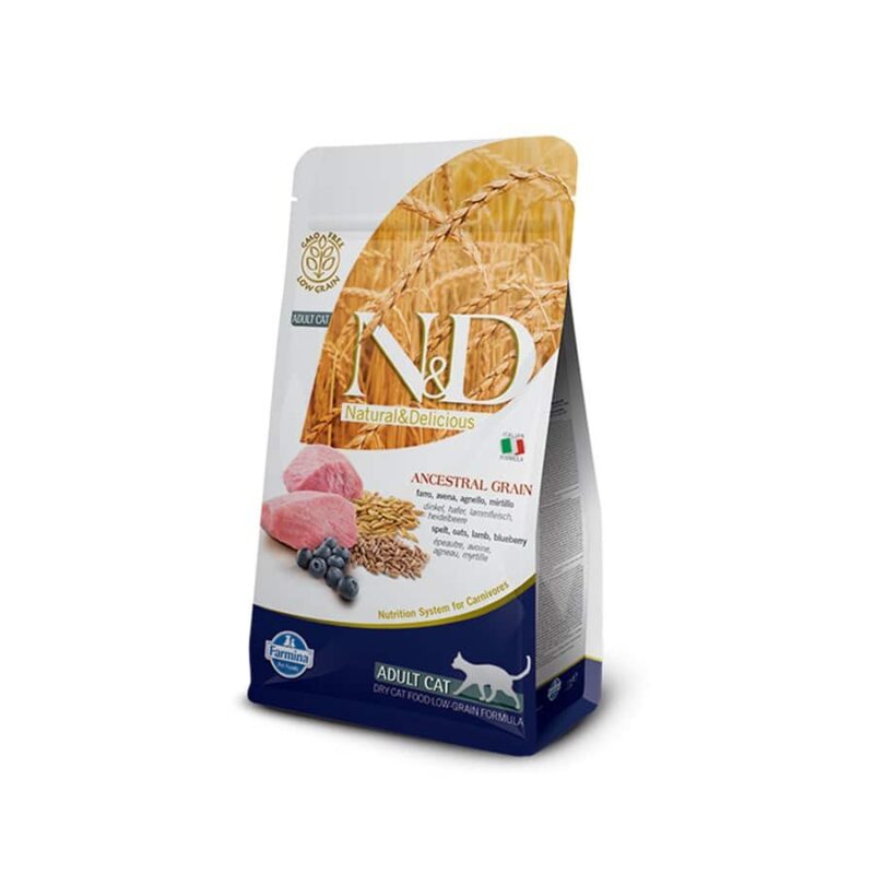 SinaVet N&D Lamb & Blueberry Adult Cat