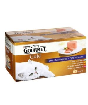 Sinavet Gourmet Gold Fine Mousse Blue Line 485g 1