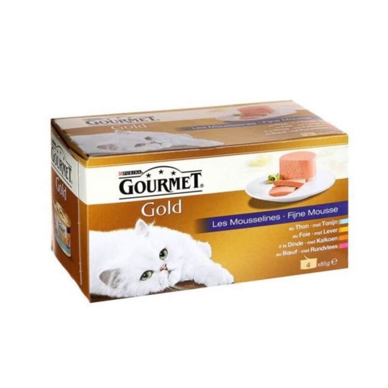 Sinavet Gourmet Gold Fine Mousse Blue Line 485g 1