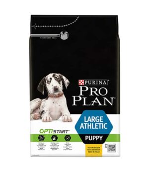 Sinavet Pro Plan Dog Dry Food Large Athletic Puppy Rich in Chicken 3 kg 1
