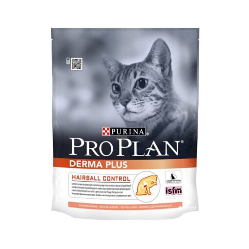 Sinavet Pro Plan Cat Dry Food Derma Plus Rich in Salmon 400 g