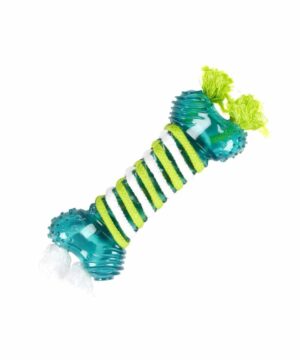 اسباب بازی جویدنی، تمیز کننده دندان، سایز کوچک، مدل مینی گامی، برند هگن، floss & clean 2