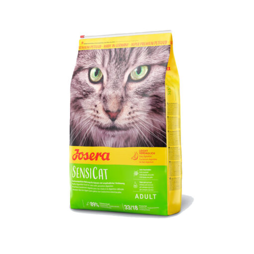 غذای خشک گربه بالغ بد اشتها با دستگاه گوارش حساس، ۲ کیلوگرمی، سنسی کت، جوسرا