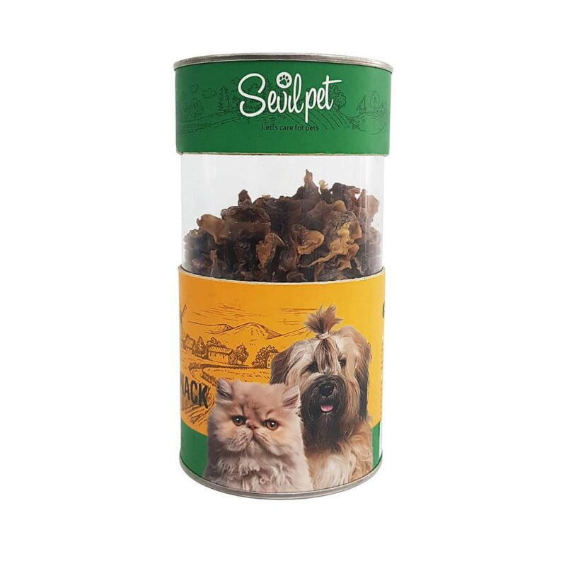 تشویقی سنگدان مرغ، مخصوص سگ و گربه، 80 گرمی، سویل پت