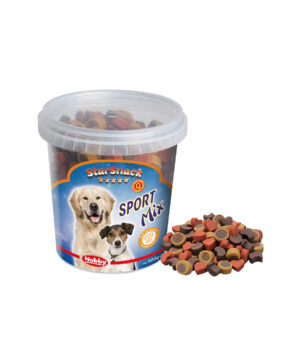 تشویقی نرم استار اسنک، مخصوص سگ، اسپرت میکس، 500 گرمی، نوبی