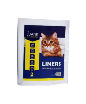 لاینر، کیسه زباله مخصوص ظرف خاک گربه، 2 عددی، ژوانیت