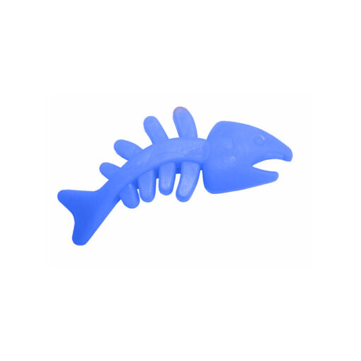 اسباب بازی دندانی، مخصوص سگ، طرح استخوان ماهی، هپی پت، آبی