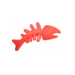 اسباب بازی دندانی، مخصوص سگ، طرح استخوان ماهی، هپی پت، قرمز