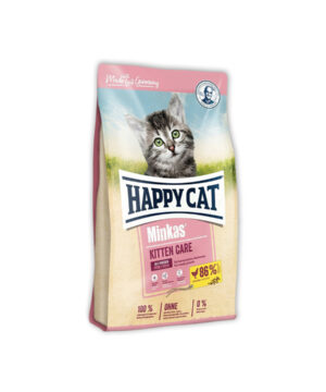 غذای خشک بچه گربه، مدل مینکاس، 10 کیلوگرمی، هپی کت