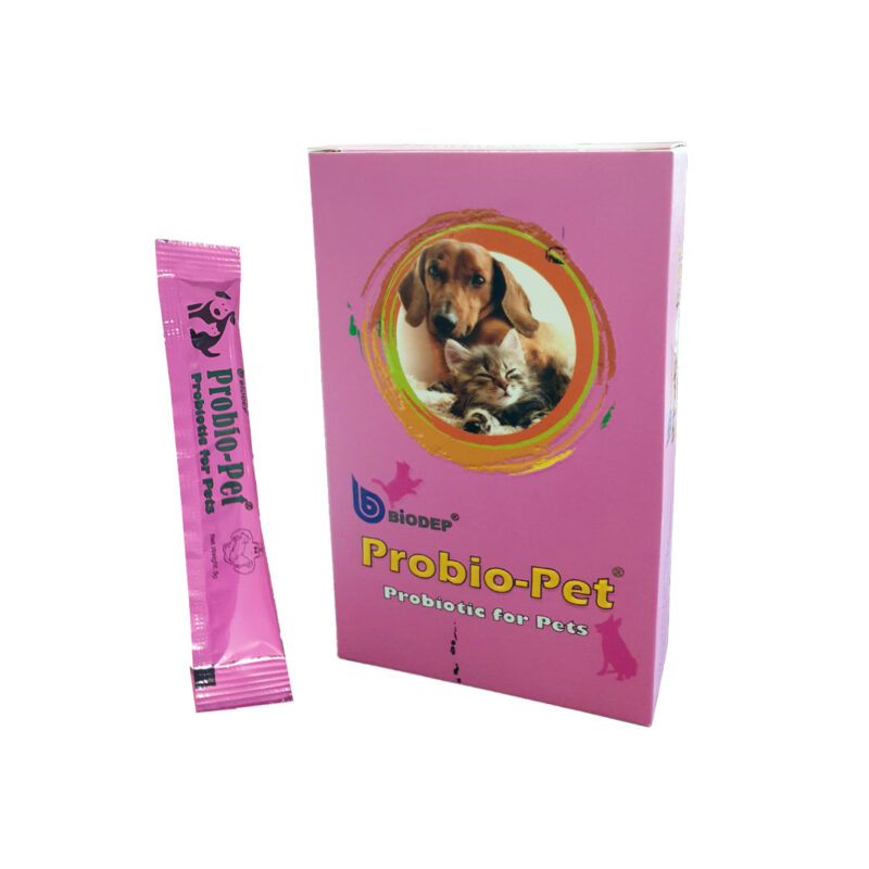 پروبیوتیک، مخصوص سگ و گربه، 15 ساشه، مدل Probio-Pet، بایودپ