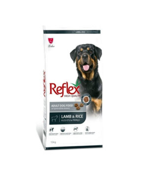 غذای خشک سگ بالغ، حاوی گوشت بره و برنج، ۱۵ کیلوگرمی، رفلکس
