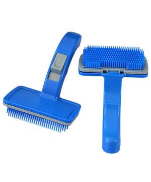 برس جمع کننده مو، پلاستیکی، تخلیه دار، مخصوص سگ و گربه-1