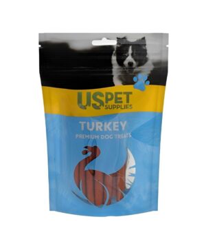 تشویقی سگ، مدادی نرم بوقلمون، 100 گرمی، یو اس پت