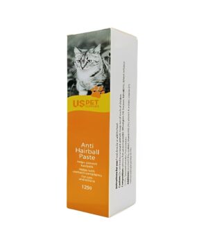 خمیر مالت گربه، دفع کننده گلوله مویی، 125 گرمی، یو اس پت