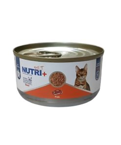کنسرو گربه، گوشت گوساله، پاته، 120 گرمی، نوتری پلاس