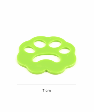 پرزگیر ماشین لباسشویی، طرح پنجه، تک عددی، سبز