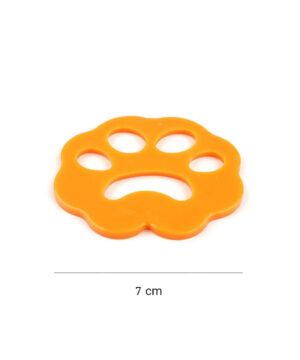 پرزگیر ماشین لباسشویی، طرح پنجه، تک عددی، نارنجی