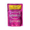 پوچ گربه، مرغ و ماهی کاد، تیستی میکس، 85 گرمی، ویسکاس