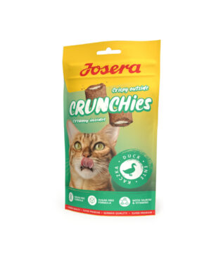 تشویقی مغزدار کرانچی گربه، 60 گرمی، جوسرا، اردک