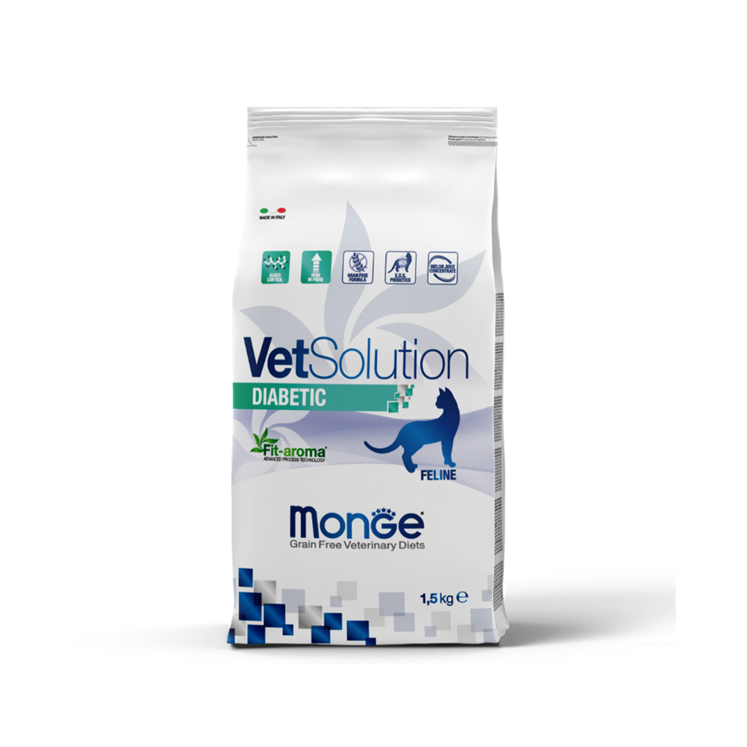 غذای درمانی گربه، بیماری دیابت، 1.5 کیلوگرمی، مونژه