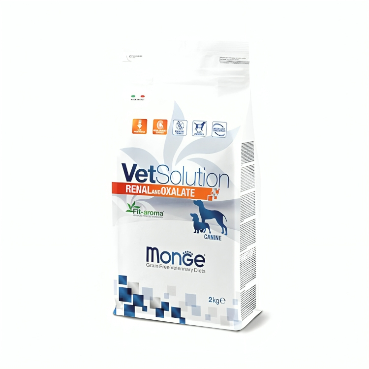 غذای درمانی سگ، بیماری کلیوی و سنگ اگزالات، 2 کیلوگرمی، مونژه