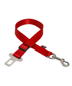 کمربند ماشین سگ و گربه، سایز 1، نیناپت، قرمز