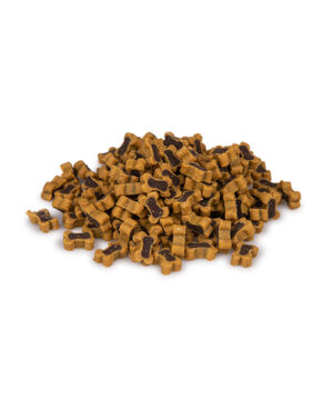 تشویقی استار اسنک سگ، طرح دو استخوان، بره و برنج، 500 گرمی، نوبی-2