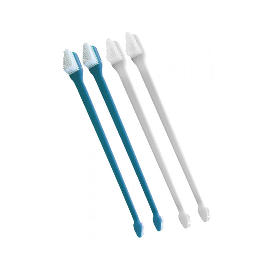 پک مسواک دو طرفه سگ و گربه، 4 عددی، نوبی-2