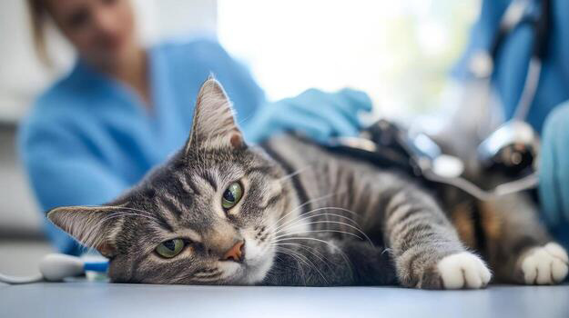 علائم و درمان سرطان در گربه‌ها