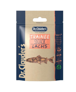 تشویقی سگ و گربه، ماهی سالمون، مکعبی، 80 گرمی، دکتر کلادرز