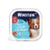 غذای کاسه ای سگ، گوشت گوساله و مرغ، پاته، 150 گرمی، وینستون