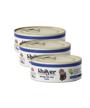 پک کنسرو نچرال گربه، ماهی تن، 90 گرمی، 3 عددی، شایر-2